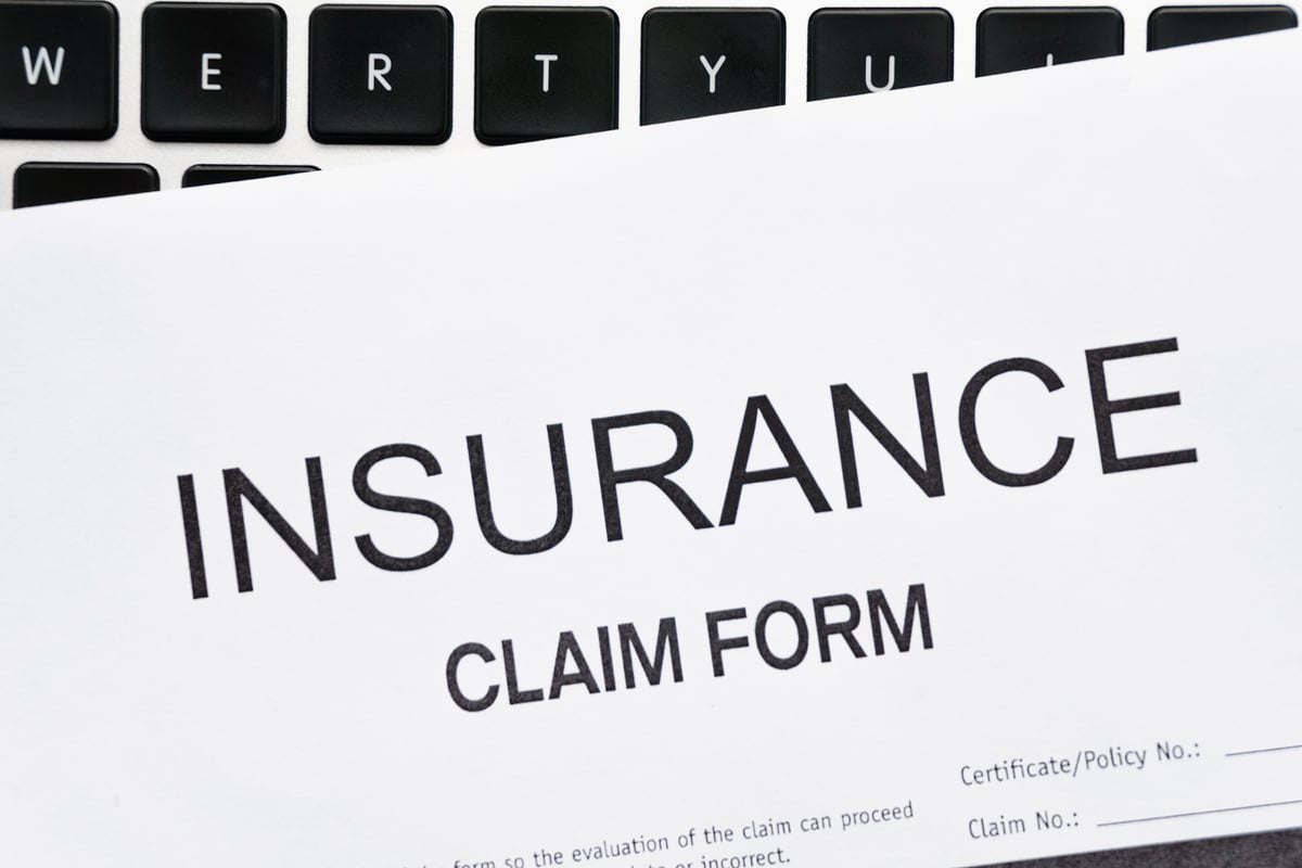 Insurance claim form